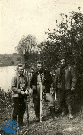 Zawody wędkarskie na łowisku Plinc w 1962 r.br /Autor: Materiał z archiwum: Zarządu Koła PZW Nr 45 Racibórz-Miasto.